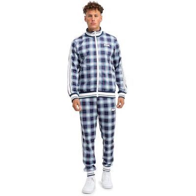 Lonsdale Herren Trainingsanzug schmale Passform WEMBELY L, Navy/White/Red Lonsdale Herren Trainingsanzug schmale Passform WEMBELY L, Navy/White/Red