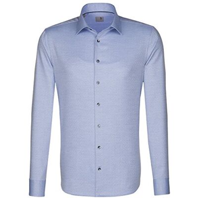 Seidensticker Herren Pullover, hellblau, L Seidensticker Herren Pullover, hellblau, L