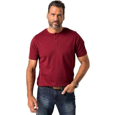 JP 1880 Herren große Größen Übergrößen Menswear L-8XL JP1880 Henley, Basic, Knopfleiste, Halbarm, bis 7 XL JP 1880 Herren große Größen Übergrößen Menswear L-8XL JP1880 Henley, Basic, Knopfleiste, Halbarm, bis 7 XL