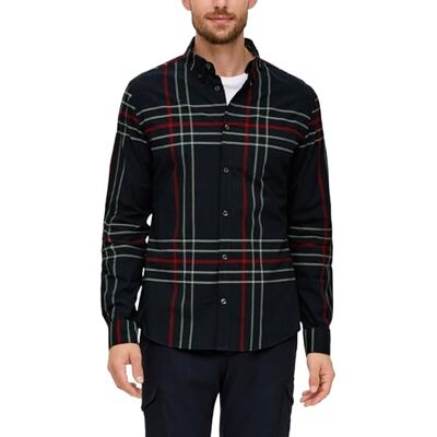 s.Oliver Herren Hemd Langarm, Slim Fit Blue L s.Oliver Herren Hemd Langarm, Slim Fit Blue L