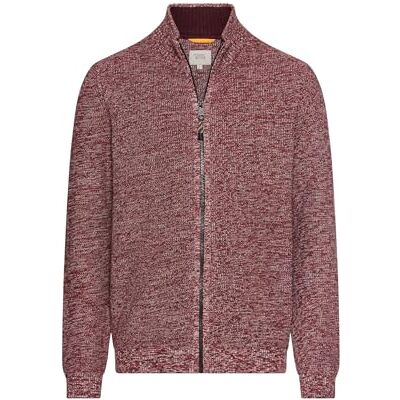 camel active Herren Strickjacke aus einem Soften Baumwollmix Bernsteinrot, Menswear-L camel active Herren Strickjacke aus einem Soften Baumwollmix Bernsteinrot, Menswear-L