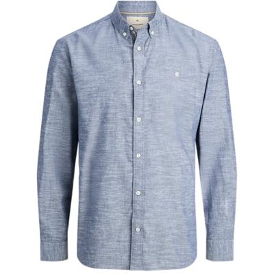 JACK & JONES Jprblusummer Button Down L/S Shirt JACK & JONES Jprblusummer Button Down L/S Shirt
