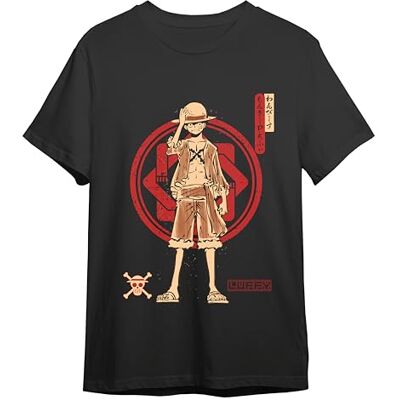 comic studio Einteilige T-Shirt Offizielles Artikel AFFE D. Ruffy Schwarz XXL comic studio Einteilige T-Shirt Offizielles Artikel AFFE D. Ruffy Schwarz XXL