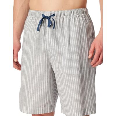 Schiesser Herren Schlafhose kurz Bermuda Web Mix + Relax Schiesser Herren Schlafhose kurz Bermuda Web Mix + Relax
