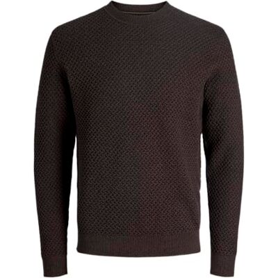 JACK & JONES Jprblubarkley Knit Crew Neck Ch JACK & JONES Jprblubarkley Knit Crew Neck Ch