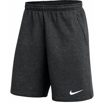 NIKE Herren ParFleece Soccer Shorts, Black/White, L NIKE Herren ParFleece Soccer Shorts, Black/White, L