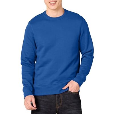 Amazon Essentials Men's Crewneck Fleece Sweatshirt, Blue, XX-Large Amazon Essentials Men's Crewneck Fleece Sweatshirt, Blue, XX-Large