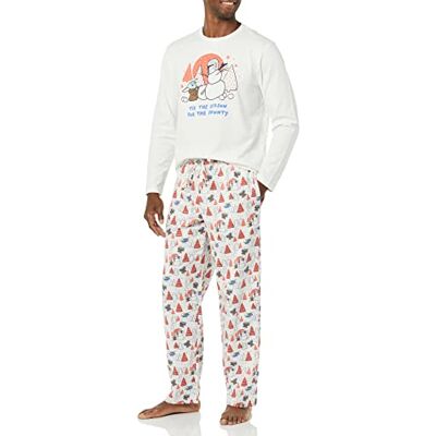 Amazon Essentials Disney Marvel Star Wars Herren Schlafanzug-Schlaf-Sets Flanell, Star Wars Mando Winter Mens, XXL Amazon Essentials Disney Marvel Star Wars Herren Schlafanzug-Schlaf-Sets Flanell, Star Wars Mando Winter Mens, XXL