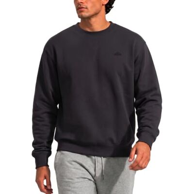 Iron Mountain Herren Sweatshirt Fleece – Pullover Baumwollmix Rundhals Langarm, Workwear Sweatshirt Leicht Warm für Freizeit Arbeit Alltag Winter (Holzkohle Mergel, M) Iron Mountain Herren Sweatshirt Fleece – Pullover Baumwollmix Rundhals Langarm, Workwear Sweatshirt Leicht Warm für Freizeit Arbeit Alltag Winter (Holzkohle Mergel, M)