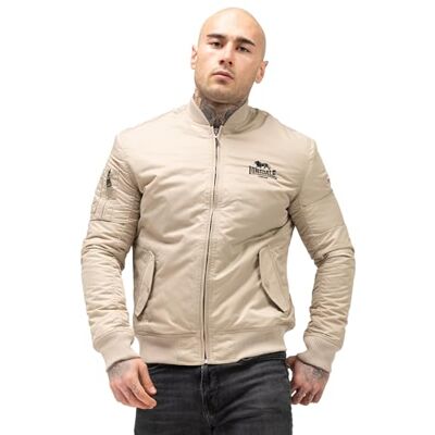 Lonsdale Herren Jacke schmale Passform TERN HILL 3XL, Sand/Black Lonsdale Herren Jacke schmale Passform TERN HILL 3XL, Sand/Black