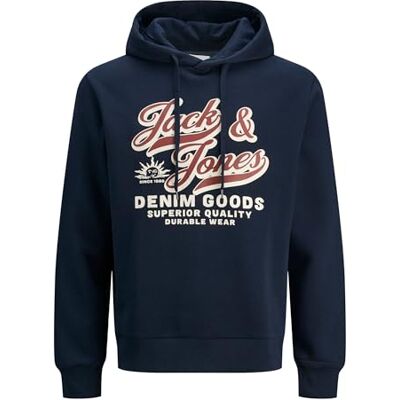 JACK & JONES Jjelogo Sweat Hood 2 Col 25/26 Noos JACK & JONES Jjelogo Sweat Hood 2 Col 25/26 Noos