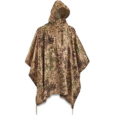 Mil-Tec Regenponcho Unisex • US Poncho aus reißfestem Ripstop Material • Mehrzweck Regenponcho Herren & Damen • Wasserdicht & extra lang • Outdoor Regenjacke, Regencape,Regenmantel Mil-Tec Regenponcho Unisex • US Poncho aus reißfestem Ripstop Material • Mehrzweck Regenponcho Herren & Damen • Wasserdicht & extra lang • Outdoor Regenjacke, Regencape,Regenmantel