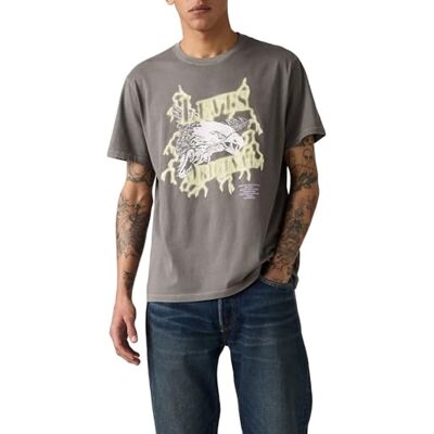 Levi's Ss Relaxed Fit Tee Lightning Eagle Smoke Levi's Ss Relaxed Fit Tee Lightning Eagle Smoke