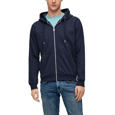 QS Basic-Sweatjacke mit Kapuze QS Basic-Sweatjacke mit Kapuze