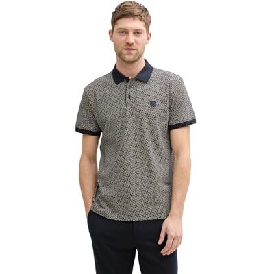 TOM TAILOR T-Shirt mit Streifenmuster, Lime White Irregular Stripe, XXL TOM TAILOR T-Shirt mit Streifenmuster, Lime White Irregular Stripe, XXL