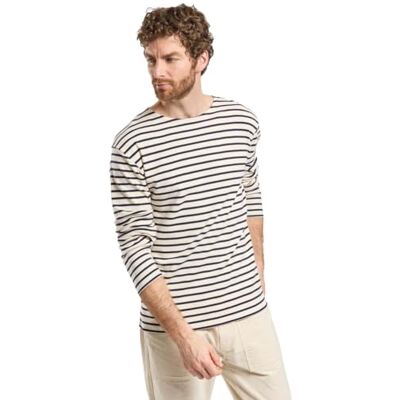 Armor Lux Herren Loctudy T-Shirt Not Applicable, Mehrfarbig (Nature/Navire 395), XXX-Large (Herstellergröße: 7) Armor Lux Herren Loctudy T-Shirt Not Applicable, Mehrfarbig (Nature/Navire 395), XXX-Large (Herstellergröße: 7)