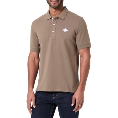 Replay Herren Poloshirt Kurzarm mit Logo, Khaki 426 (Grün), S Replay Herren Poloshirt Kurzarm mit Logo, Khaki 426 (Grün), S
