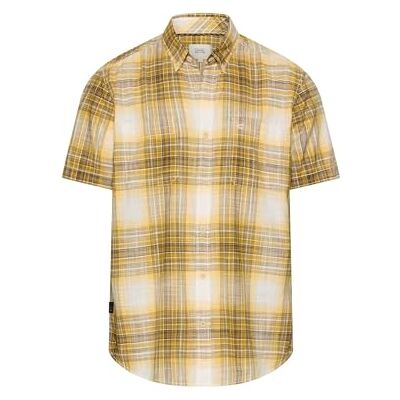 camel active Herren Kurzarmhemd mit Brusttaschen Sonnengelb, menswear-3XL camel active Herren Kurzarmhemd mit Brusttaschen Sonnengelb, menswear-3XL