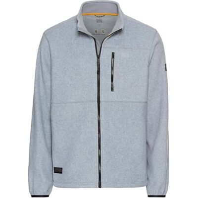 camel active Herren Fleecejacke mit Brusttasche Steingrau, Menswear-XL camel active Herren Fleecejacke mit Brusttasche Steingrau, Menswear-XL