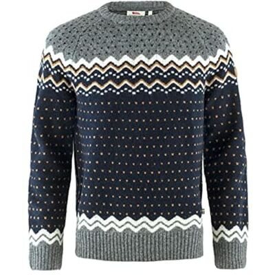 Fjällräven Fjallraven Fjallraven Herren Övik strik sweater M Sweatshirt, Dark Navy, XL EU Fjällräven Fjallraven Fjallraven Herren Övik strik sweater M Sweatshirt, Dark Navy, XL EU
