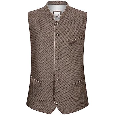 Stockerpoint Herren Trachtenweste Loris I Größen 44-60 I Traditionelle & hochwertige Weste mit verstellbarem Riegel I Perfekt für Trachten & Festlichkeiten Stockerpoint Herren Trachtenweste Loris I Größen 44-60 I Traditionelle & hochwertige Weste mit verstellbarem Riegel I Perfekt für Trachten & Festlichkeiten
