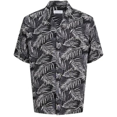 JACK & JONES Jjjeff Resort AOP Shirt S/S Pls Plus Size JACK & JONES Jjjeff Resort AOP Shirt S/S Pls Plus Size