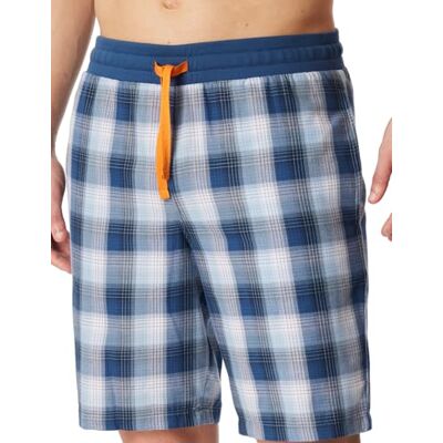 Schiesser Herren Schlafhose kurz Bermuda Web Mix + Relax Organic Cotton Schiesser Herren Schlafhose kurz Bermuda Web Mix + Relax Organic Cotton