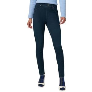 HUE Damen Ultraweiche Denim-Leggings mit Hoher Taille Strumpfwaren, Black Indigo Wash, S HUE Damen Ultraweiche Denim-Leggings mit Hoher Taille Strumpfwaren, Black Indigo Wash, S