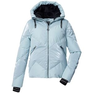 Killtec Damen Steppjacke/Skijacke/Funktionsjacke in Daunenoptik mit Kapuze und abzippbarem Schneefang KSW 113 WMN SKI QLTD JCKT, hell eisblau, 40, 43618-000 Killtec Damen Steppjacke/Skijacke/Funktionsjacke in Daunenoptik mit Kapuze und abzippbarem Schneefang KSW 113 WMN SKI QLTD JCKT, hell eisblau, 40, 43618-000