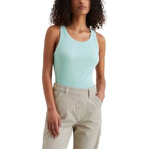 Marc O' Polo Denim Damen Tanktop mit Stretch-Anteil Slim Fit, Blau (Blue Fog), L