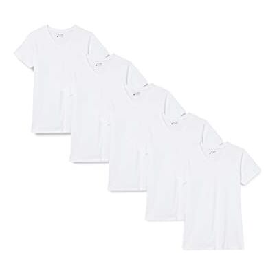 berydale Damen T-Shirt Bd158, Weiß 5er Pack, XS berydale Damen T-Shirt Bd158, Weiß 5er Pack, XS