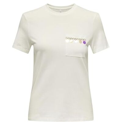 ONLY Onlfilippa Life S/S O-Neck Top JRS ONLY Onlfilippa Life S/S O-Neck Top JRS