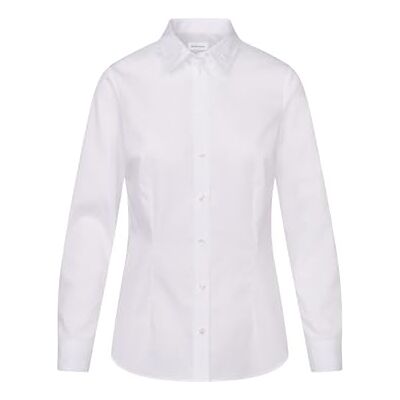 Seidensticker Damen Women Regular Longsleeve Cotton Bluse, Weiß(080635), 34 EU Seidensticker Damen Women Regular Longsleeve Cotton Bluse, Weiß(080635), 34 EU