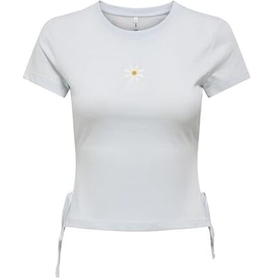 ONLY Onlcarla Life S/S Detail Top Box JRS ONLY Onlcarla Life S/S Detail Top Box JRS