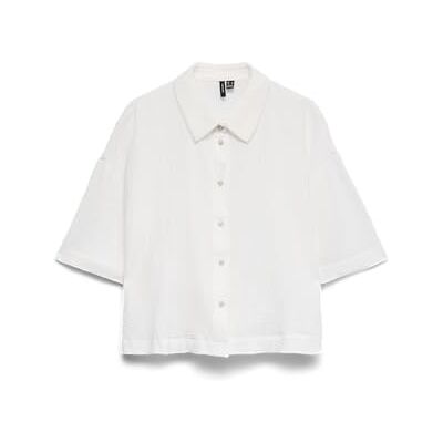VERO MODA Vmnatali Ss Crop Shirt WVN Noos VERO MODA Vmnatali Ss Crop Shirt WVN Noos