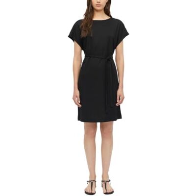 s.Oliver Damen Jersey-Kleid – Relaxed Fit, Rundhalsausschnitt, überschnittene Schultern, Bindegürtel s.Oliver Damen Jersey-Kleid – Relaxed Fit, Rundhalsausschnitt, überschnittene Schultern, Bindegürtel