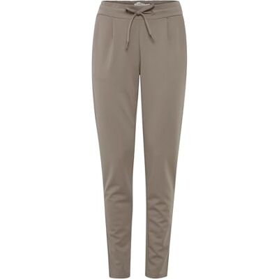 ICHI IHKATE PA2 Damen Sweathose Sweatpants Relaxhose mit Stretch Schmaler Schnitt mit Elastikbund, Größe:S, Farbe:Driftwood (181210) ICHI IHKATE PA2 Damen Sweathose Sweatpants Relaxhose mit Stretch Schmaler Schnitt mit Elastikbund, Größe:S, Farbe:Driftwood (181210)