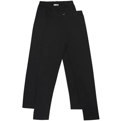 MINYMO Women's Sweat w.AOP (2-Pack) Leggings, grau, 98 MINYMO Women's Sweat w.AOP (2-Pack) Leggings, grau, 98