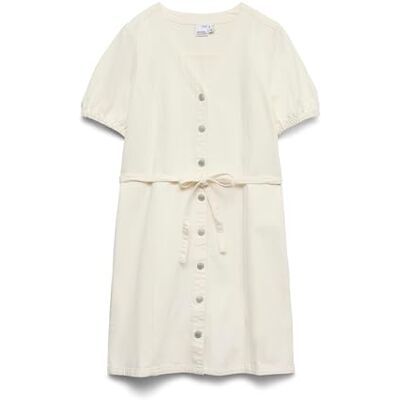 VERO MODA Vmjanet Ss V-Neck Short Denim Dress Noos VERO MODA Vmjanet Ss V-Neck Short Denim Dress Noos