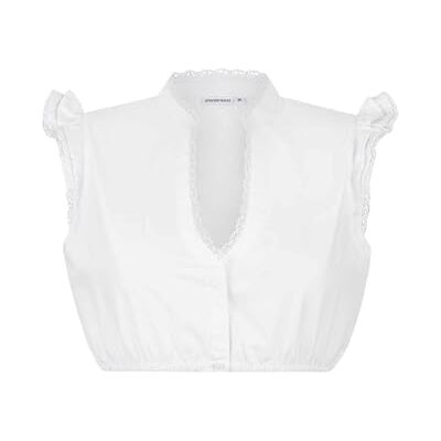 Stockerpoint Damen Fleur Dirndlbluse, Weiss, 40 Stockerpoint Damen Fleur Dirndlbluse, Weiss, 40