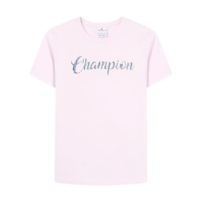 Champion Legacy Damen Graphic Crewneck T-Shirt L Rosa, Rose, L Champion Legacy Damen Graphic Crewneck T-Shirt L Rosa, Rose, L