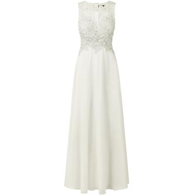 Apart Damen Lange Spitzen-Abendkleid, Ärmelloses Maxikleid, Floral Perlen-Bustier, Rückenreißverschluss Kleid, Chiffon Festkleid für Hochzeiten, Partys und besondere Anlässe Apart Damen Lange Spitzen-Abendkleid, Ärmelloses Maxikleid, Floral Perlen-Bustier, Rückenreißverschluss Kleid, Chiffon Festkleid für Hochzeiten, Partys und besondere Anlässe