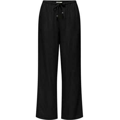 ONLY Onlbruxelles Mw Lin Bl Tie Pant PNT Noos ONLY Onlbruxelles Mw Lin Bl Tie Pant PNT Noos