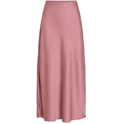 Vila Female Damen High Waist Midirock, eleganter Rock in Midi-Länge VIELLETTE High Waist Vila Female Damen High Waist Midirock, eleganter Rock in Midi-Länge VIELLETTE High Waist