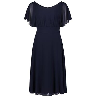 Vera Mont Damen Cocktailkleid Kurzarm Night Sky,38 Vera Mont Damen Cocktailkleid Kurzarm Night Sky,38