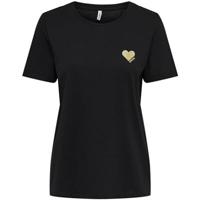 ONLY ONLKITA Life S/S Logo TOP NOOS ONLY ONLKITA Life S/S Logo TOP NOOS
