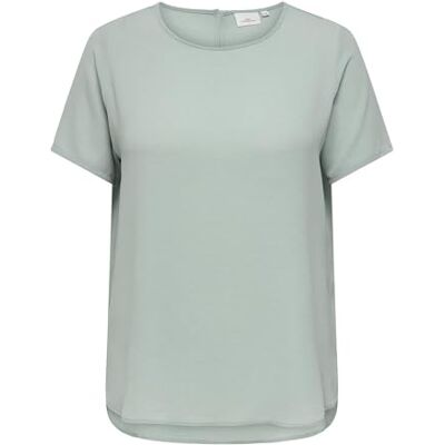 ONLY Carmakoma Damen Carvica Life Ss Top WVN Noos, Jadeite, 42 EU ONLY Carmakoma Damen Carvica Life Ss Top WVN Noos, Jadeite, 42 EU