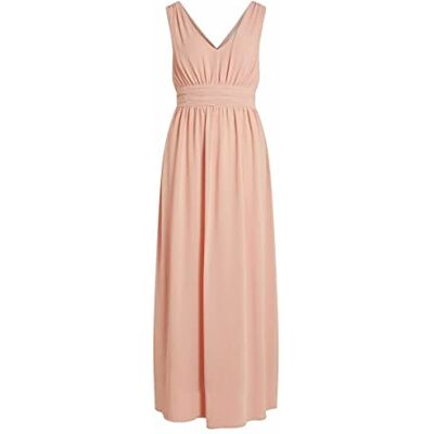 Vila Female Maxikleid Hinten gebundenes Vila Female Maxikleid Hinten gebundenes