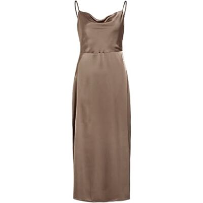 Vila VIRAVENNA Strap Ankle Dress NOOS,Fossil,44 Vila VIRAVENNA Strap Ankle Dress NOOS,Fossil,44