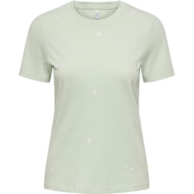 ONLY Onlketty Slub Life S/S O-Neck Top JRS ONLY Onlketty Slub Life S/S O-Neck Top JRS